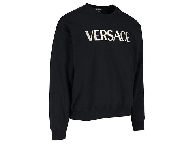 Versace FELPA CON LOGO METALLIZZATO - vista 3