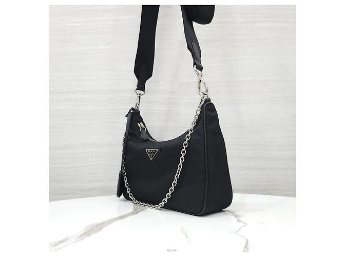 Prada Borsa a tracolla Reedition Tessuto Re-Nylon - vista 2