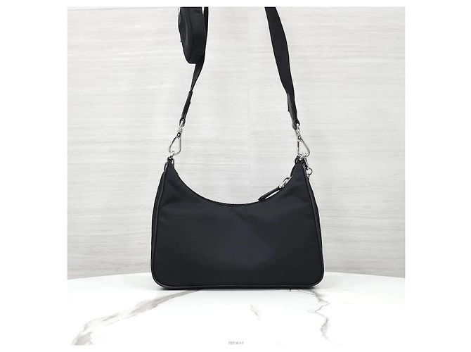 Prada Borsa a tracolla Reedition Tessuto Re-Nylon - vista 3