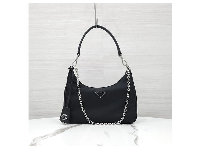 Prada Borsa a tracolla Reedition Tessuto Re-Nylon - vista 4