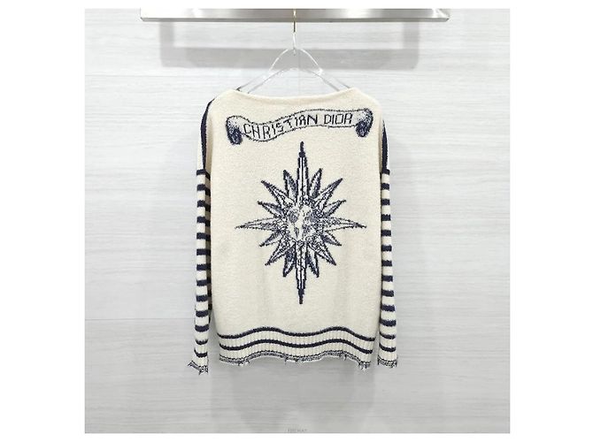 Pull en maille rayé Dior - vue 2