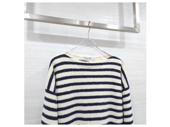 Pull en maille rayé Dior - vue 3