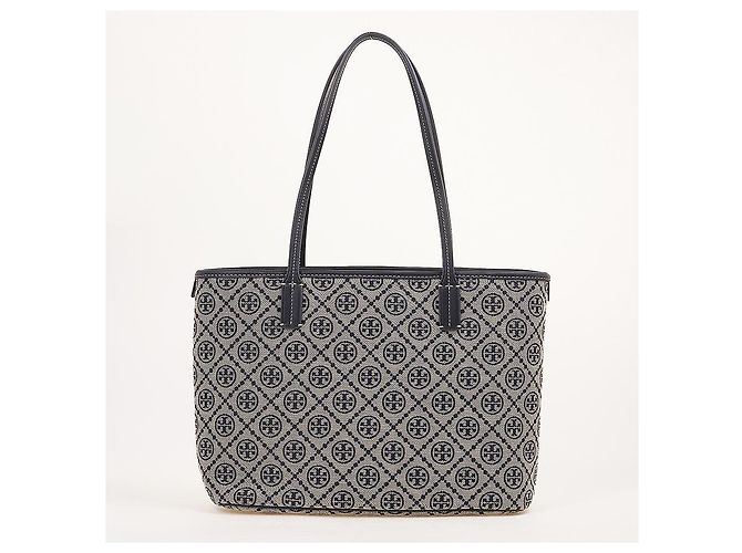 Tory Burch Borsa Tote Piccola Monogram - vista 4