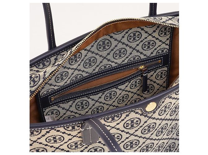 Tory Burch Borsa Tote Piccola Monogram - vista 8
