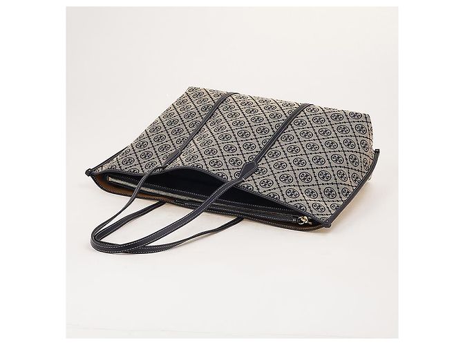 Tory Burch Monogramm Tote Bag Stoff - Ansicht 5