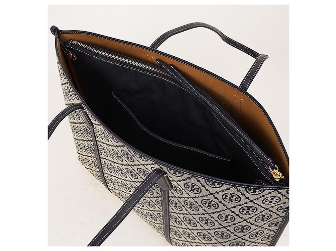 Tory Burch Monogramm Tote Bag Stoff - Ansicht 9