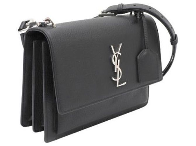 Autre Marque Borsa a tracolla e a spalla Sunset Silver Leather Satchel Medium - vista 11