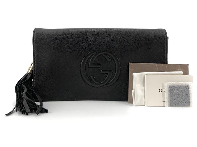 Gucci Clutch Soho con nappe - vista 9
