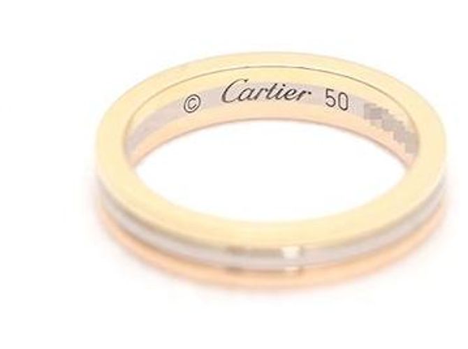 Cartier Anello Trinity in oro tricolore - vista 3