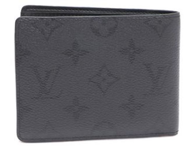 Louis Vuitton Portafoglio Multiple in canvas Monogram Midnight - vista 10