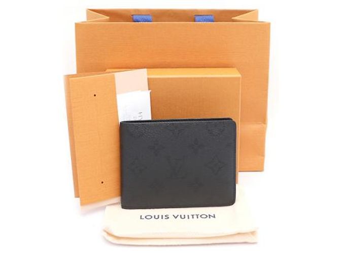 Louis Vuitton Portafoglio Multiple in canvas Monogram Midnight - vista 14