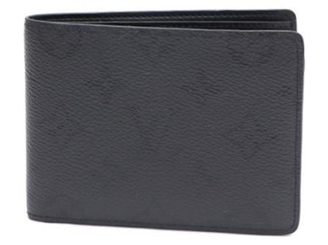 Louis Vuitton Portafoglio Multiple in canvas Monogram Midnight - vista 8