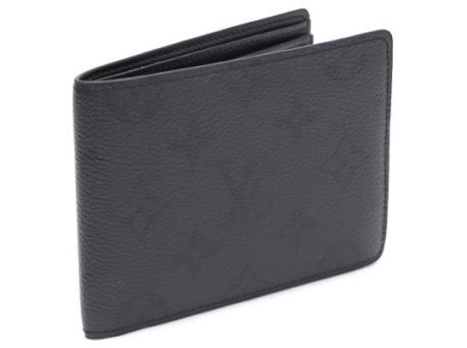 Louis Vuitton Portafoglio Multiple in canvas Monogram Midnight - vista 9