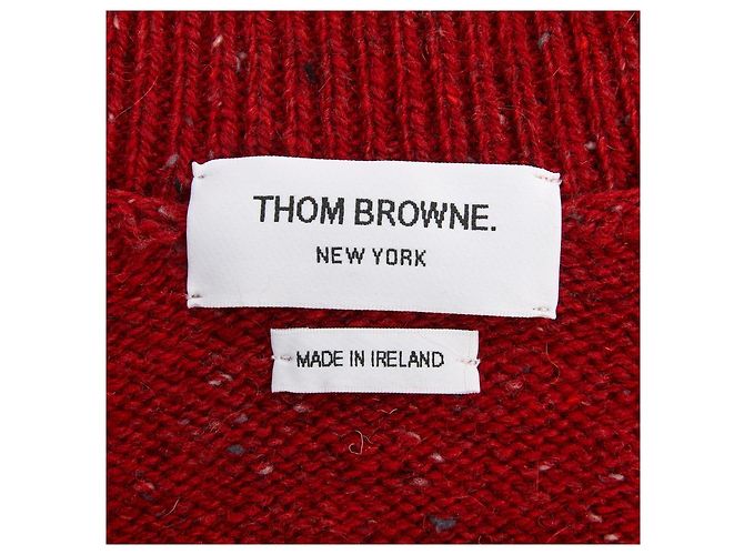 Thom Browne RWB Stripe Hector Pointel Cardigan - Ansicht 7
