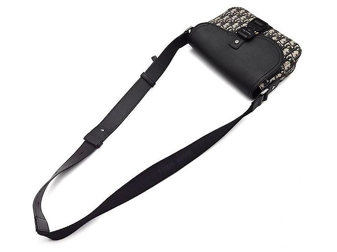 Dior Borsa a tracolla Oblique Saddle Small Flap Strap - vista 4