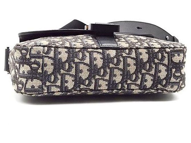 Dior Borsa a tracolla Oblique Saddle Small Flap Strap - vista 7