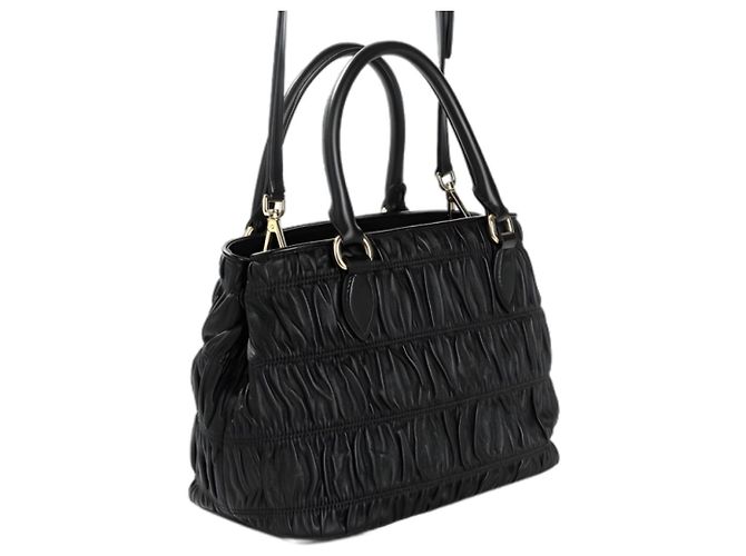 Prada Borsa a spalla Tote in Napa Gauffre - vista 5