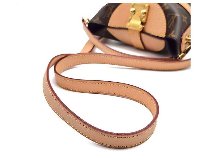 Borsa Duffel Louis Vuitton Monogram Marrone - vista 5