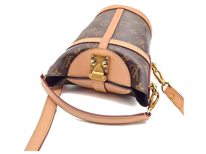 Borsa Duffel Louis Vuitton Monogram Marrone - vista 6
