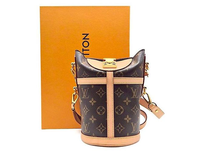 Borsa Duffel Louis Vuitton Monogram Marrone - vista 8