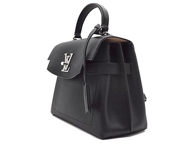 Louis Vuitton Lockme Ever BB Preto - vista 2
