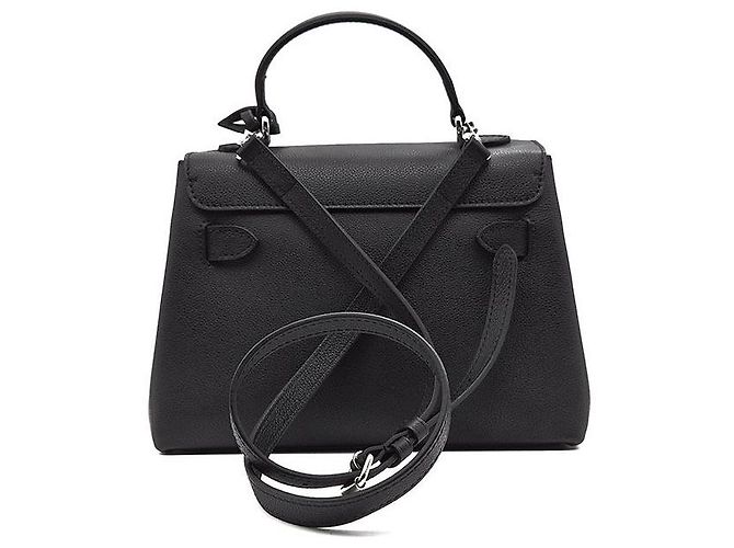 Louis Vuitton Lockme Ever BB Preto - vista 3