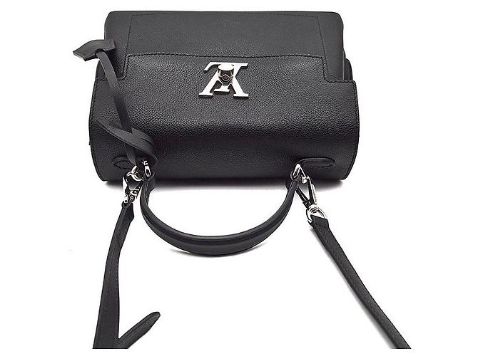 Louis Vuitton Lockme Ever BB Preto - vista 6