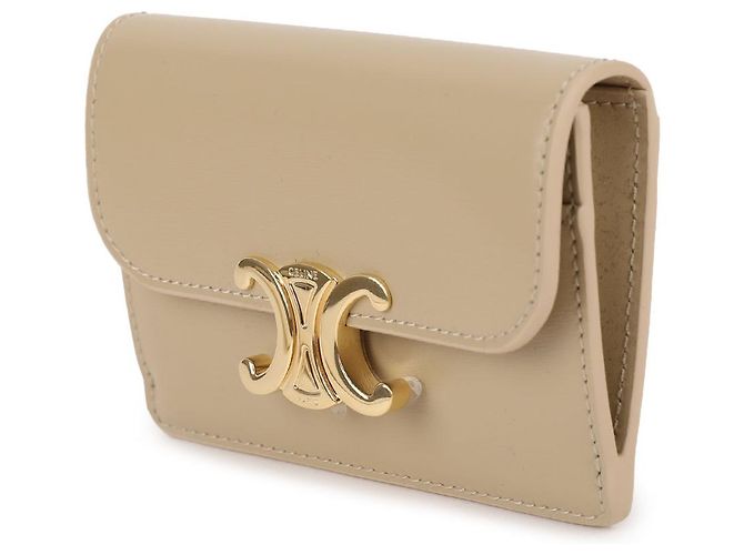 Céline Women's Triomphe Flap Card Wallet - view 4