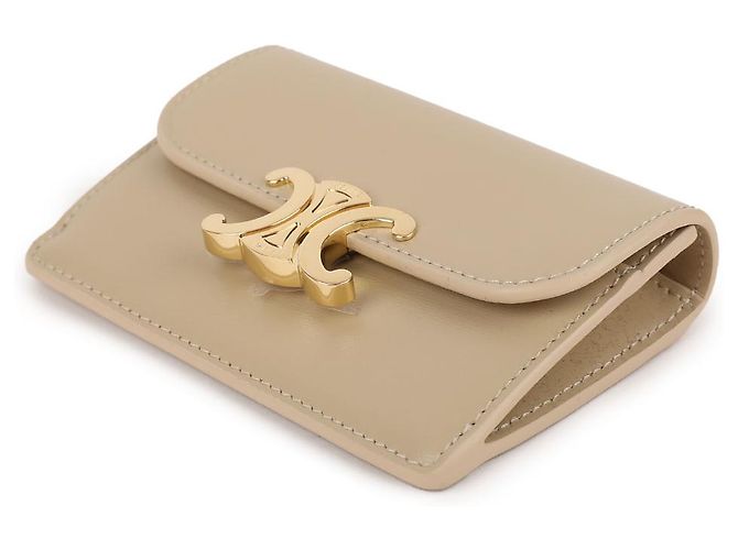 Céline Women's Triomphe Flap Card Wallet - view 6