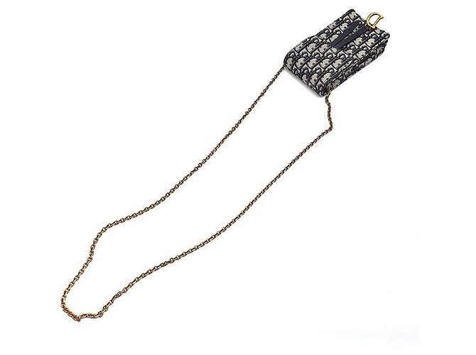 Dior Borsa Oblique Saddle Vertical Chain Crossbody Bag - vista 4