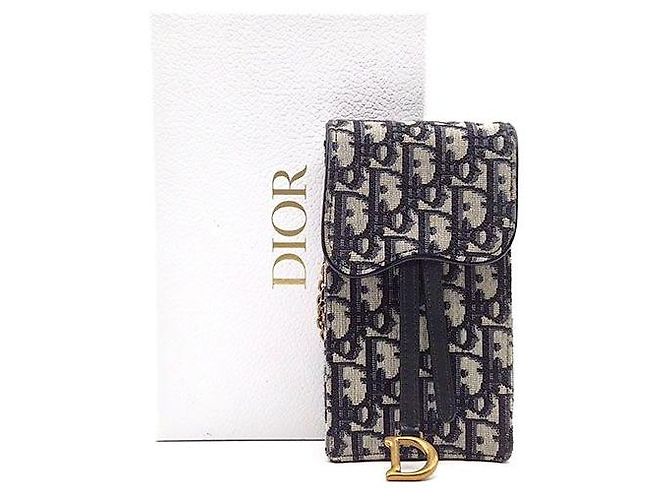 Dior Borsa Oblique Saddle Vertical Chain Crossbody Bag - vista 8