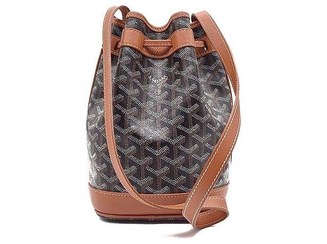 Goyard Petite Pouch Nero Pelle - vista 3