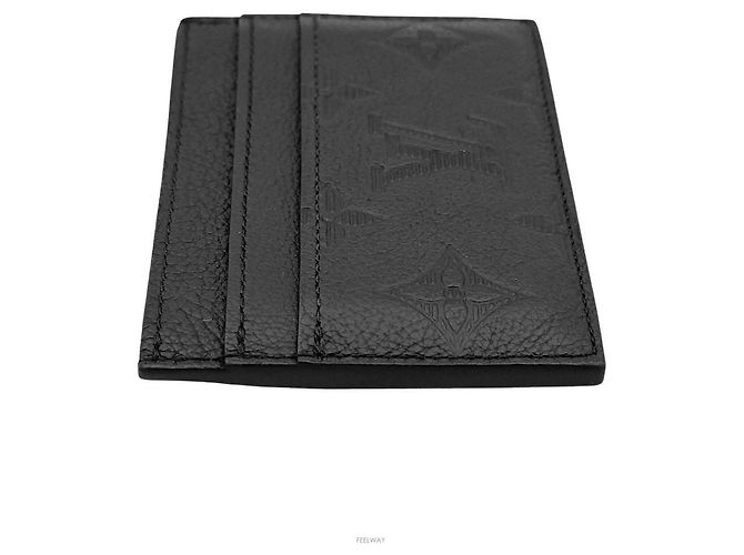Louis Vuitton Portacarte Monogram Shadow - vista 3
