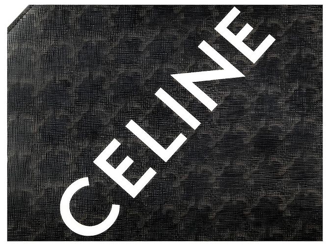Céline mala Cabas Vertical Pequena Triope - vista 9