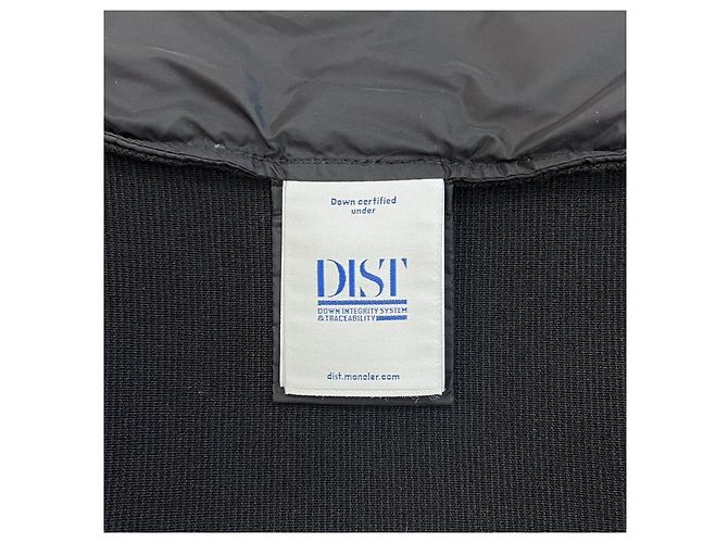 Moncler Gestrickter wattierter Wollcardigan Schwarz - Ansicht 6