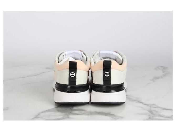 Chanel Sneakers da tennis in mesh CC - vista 6