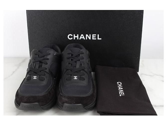 Chanel Baskets Cruise Logo CC - vue 2