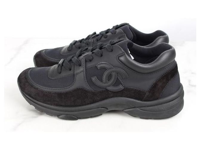 Chanel Baskets Cruise Logo CC - vue 4
