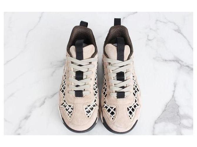 Chanel Sneaker aus Mischfaser-Wildleder - Ansicht 7