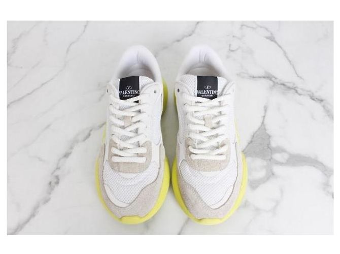 Valentino Sneakers Suede Mesh Bubble Bag - vista 7