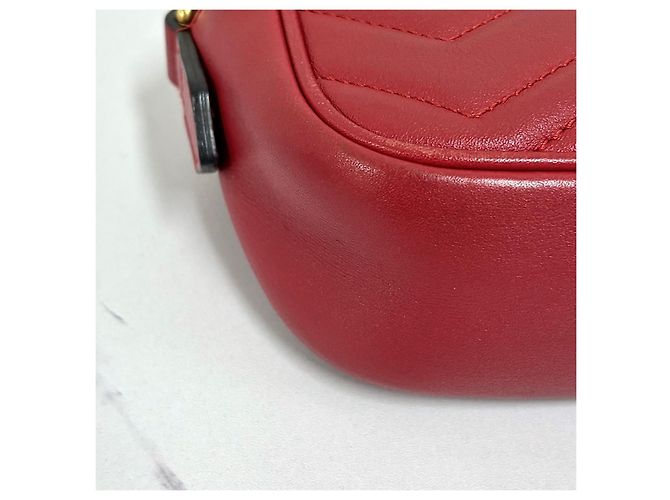 Gucci Mini borsa a tracolla GG Marmont Matelassé - vista 11