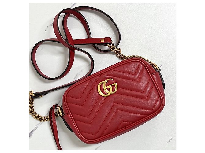 Gucci Mini borsa a tracolla GG Marmont Matelassé - vista 2