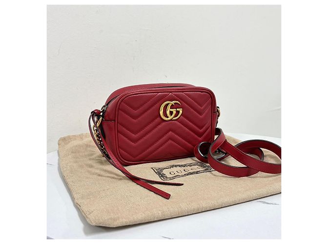 Gucci Mini borsa a tracolla GG Marmont Matelassé - vista 4