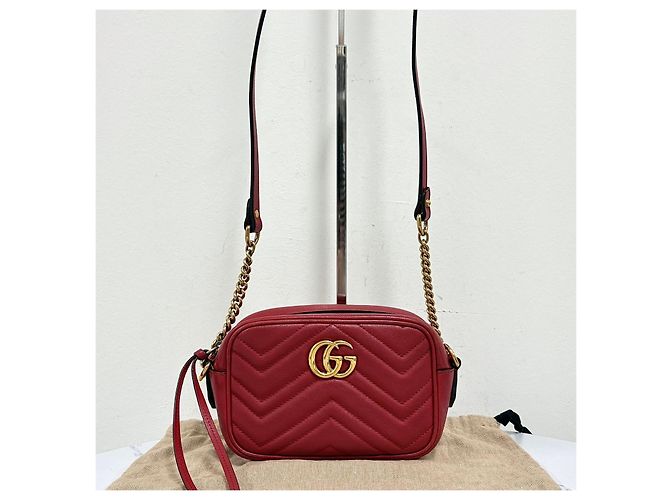 Gucci Mini borsa a tracolla GG Marmont Matelassé - vista 5
