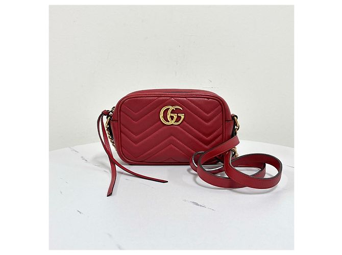 Gucci Mini borsa a tracolla GG Marmont Matelassé - vista 6