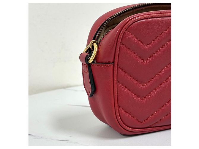 Gucci Mini borsa a tracolla GG Marmont Matelassé - vista 9