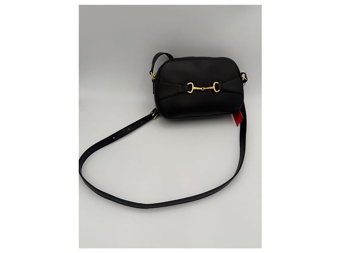Céline Borsa a mano CELINE CRECY nera tinta unita - vista 3