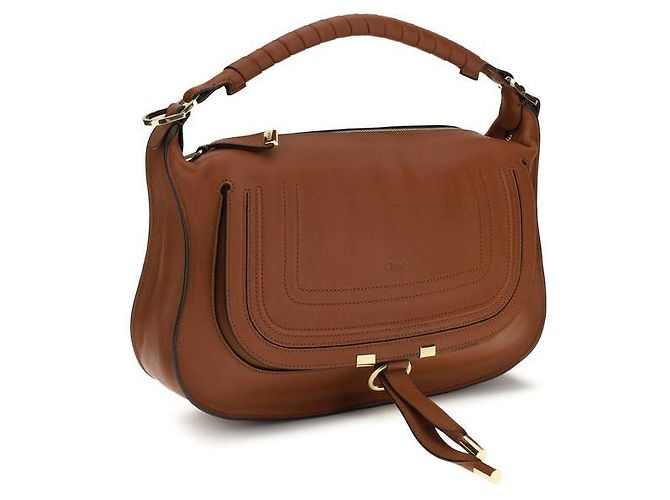 Chloé Brown Calf Leather Bos Taurus Shoulder Bag - view 2