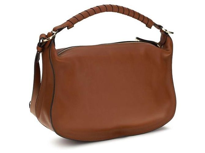 Chloé Brown Calf Leather Bos Taurus Shoulder Bag - view 3