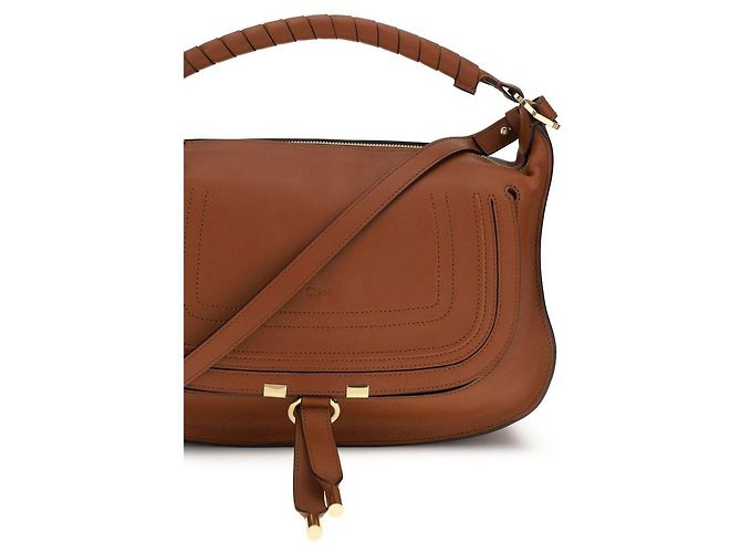 Chloé Brown Calf Leather Bos Taurus Shoulder Bag - view 4